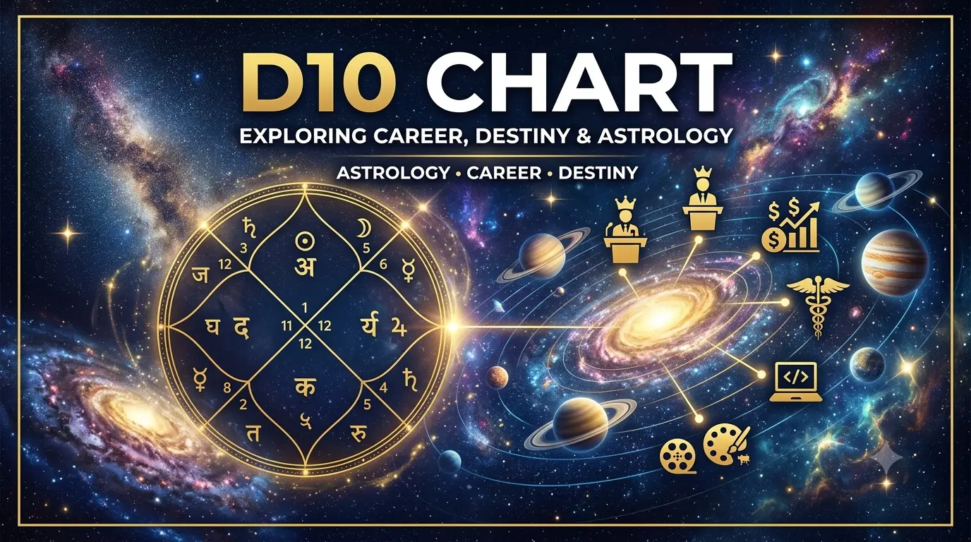 D10 Chart Explained: Meaning, Houses and How to Read It?