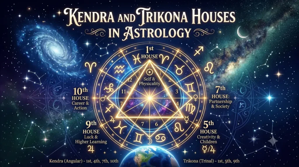 Trikona Houses in Vedic Astrology