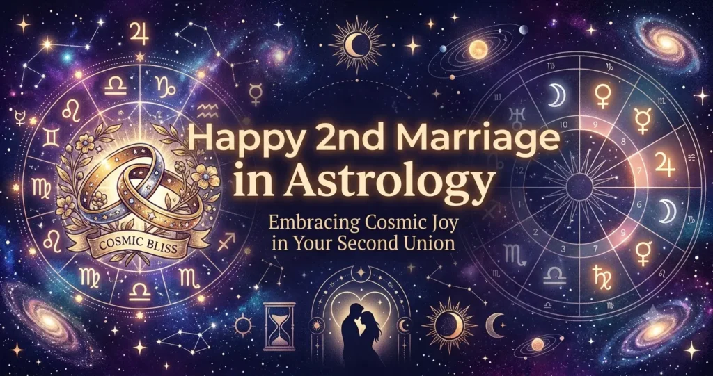 happy 2nd marriage in astrology