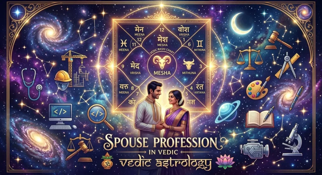 spouse profession in vedic astrology